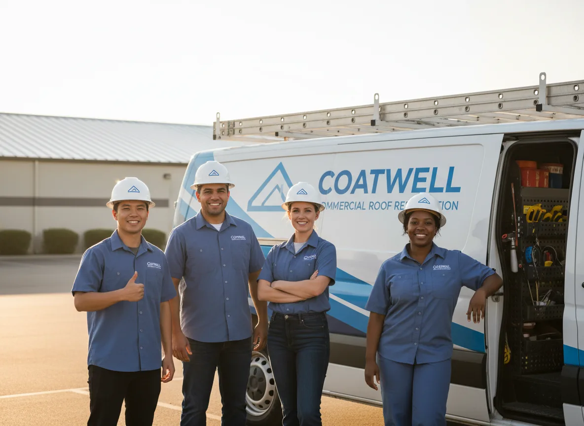 Commercial roof coating company in Cleburne, TX